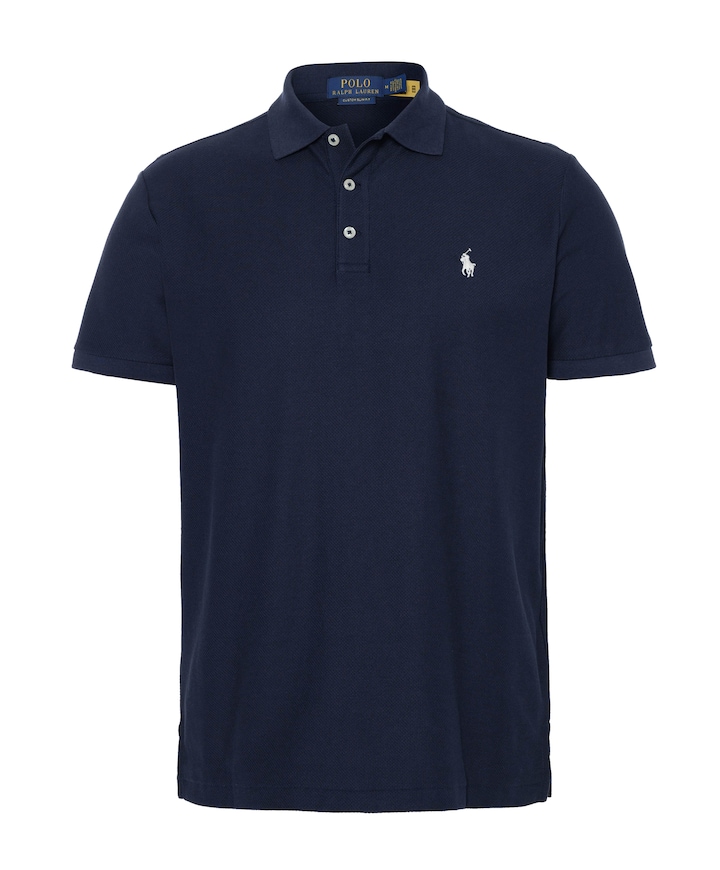 Heren polo blauw
