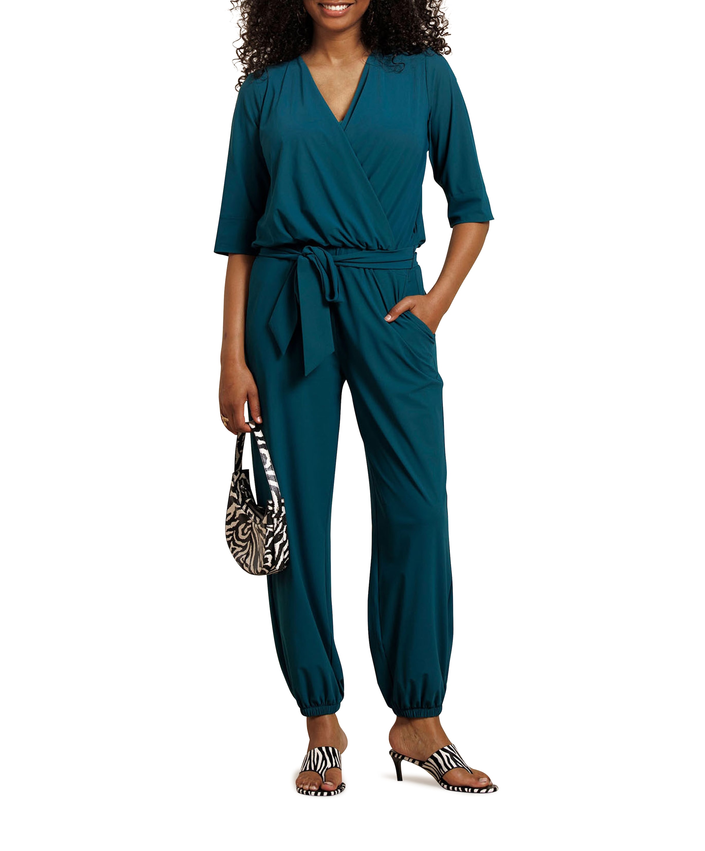 Gracey dames jumpsuit groen