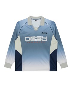 Heren longsleeve blauw