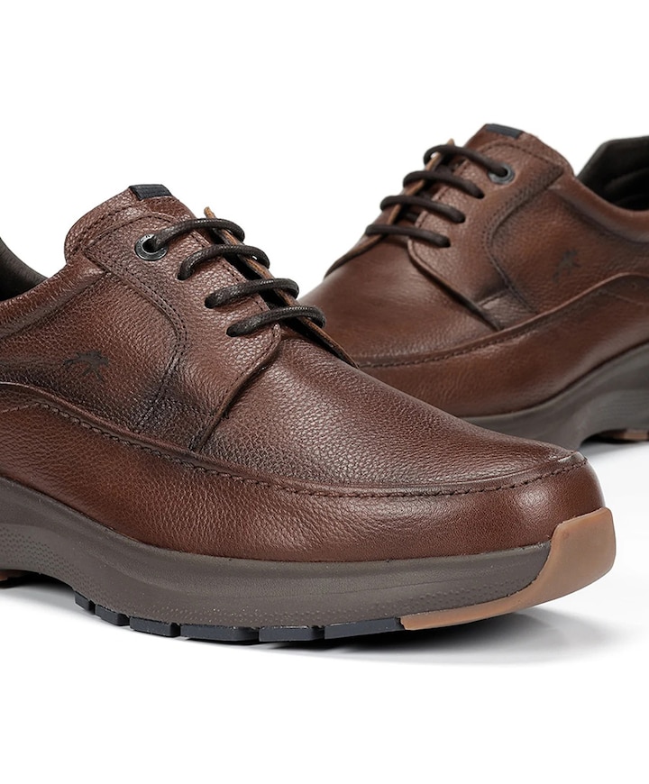 Heren veterschoenen bruin