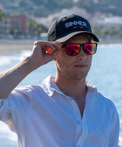 Zonnebril uniseks zwart