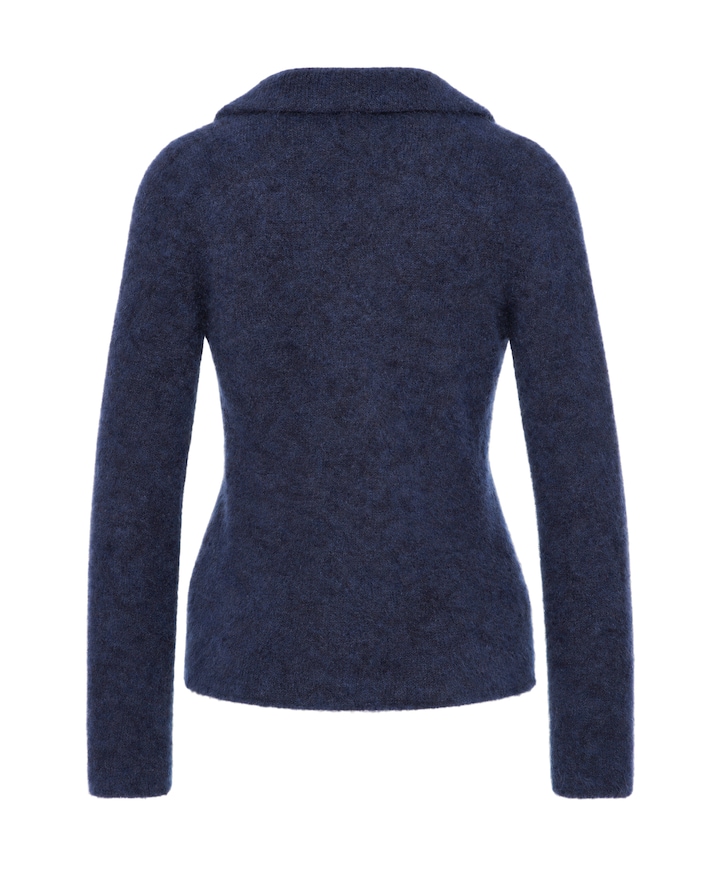 Dames vest blauw