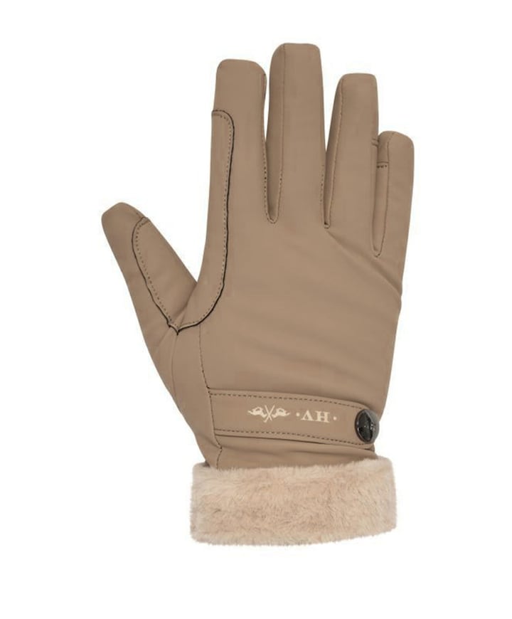 Dames handschoenen beige