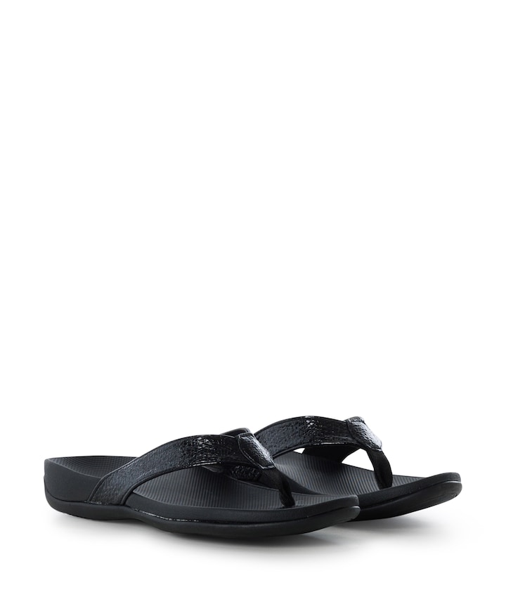 2402 dames slipper zwart