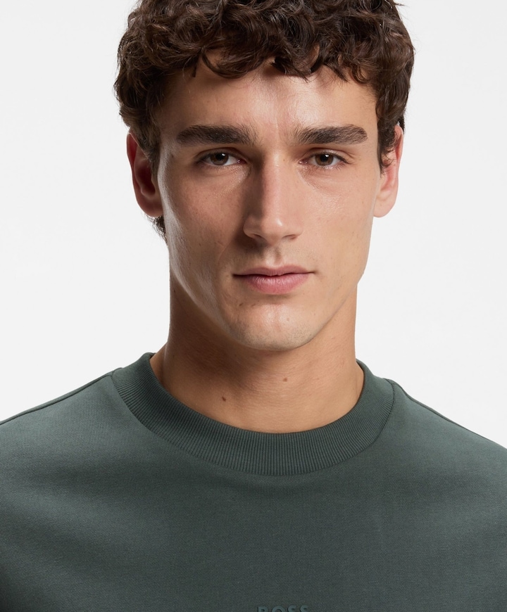 Heren sweater groen