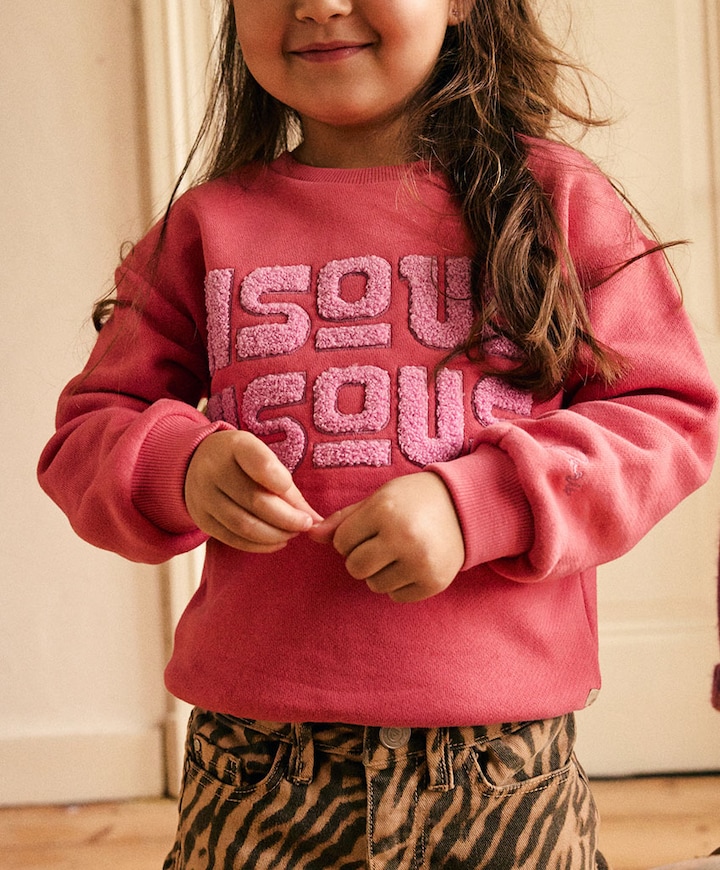 Meisjes sweater roze