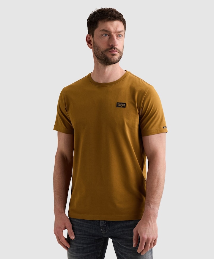 Heren T-shirt bruin