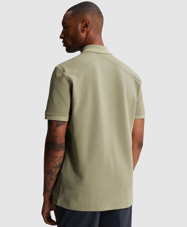 Heren polo groen