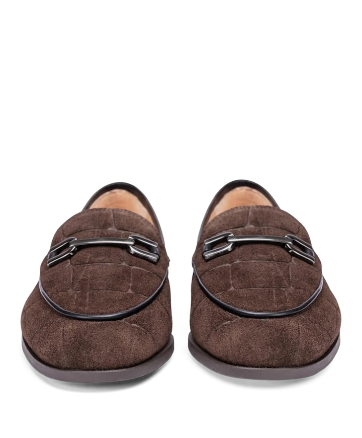 Dalcy  dames loafers bruin