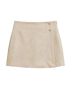Meisjes broekrok beige