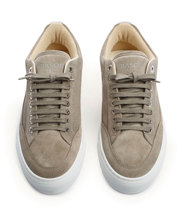 Tia Cubicoli MG52 heren sneakers beige