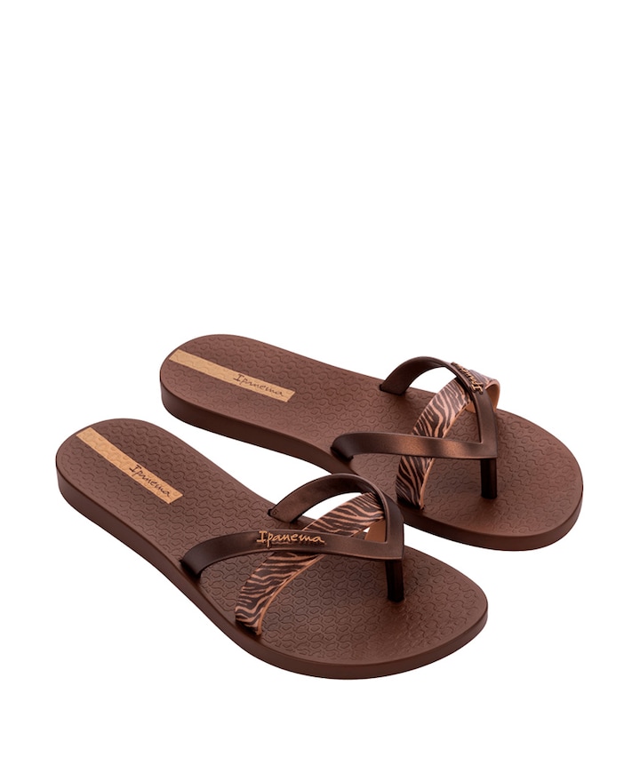 Ipanema Kirei Chic dames slipper bruin