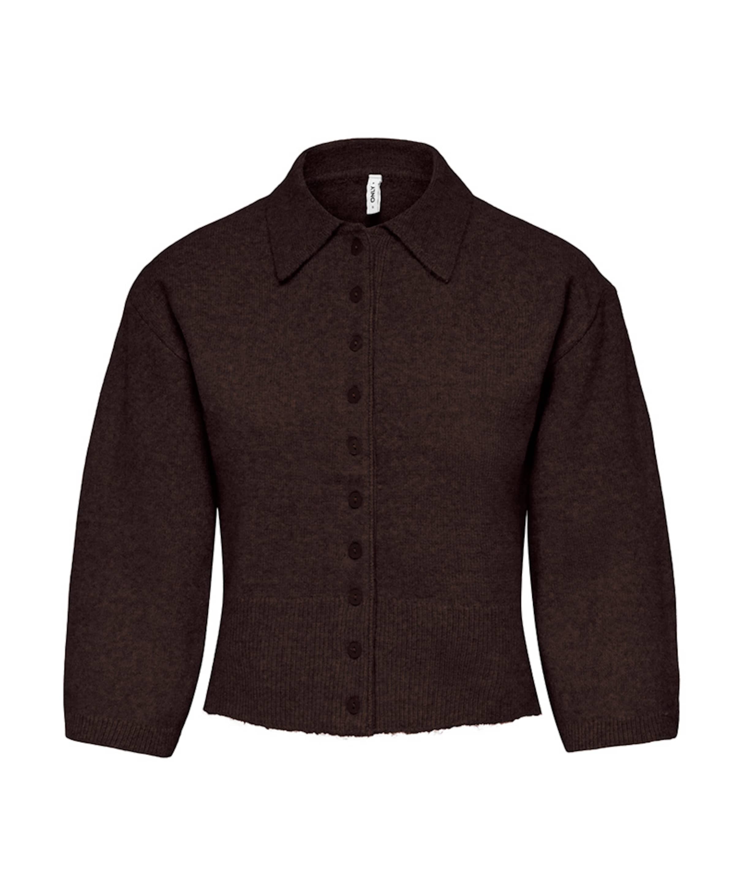 Dames vest bruin