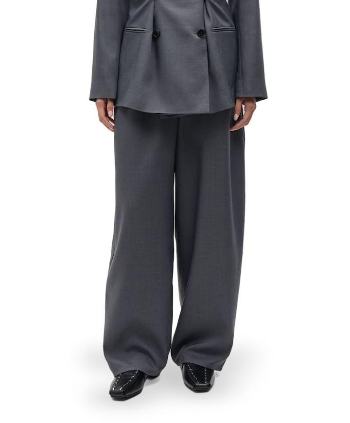 SAHARPER PLEAT 16178 dames broek grijs