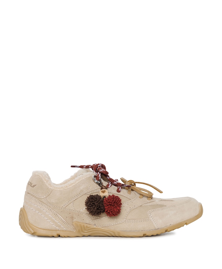 Alexia dames sneakers beige