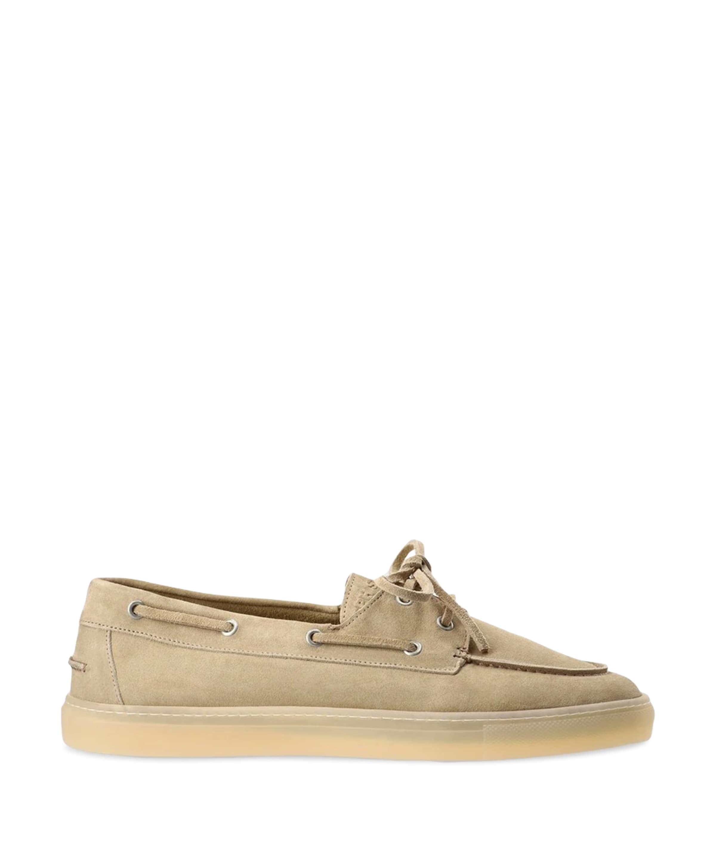 heren moccasins beige