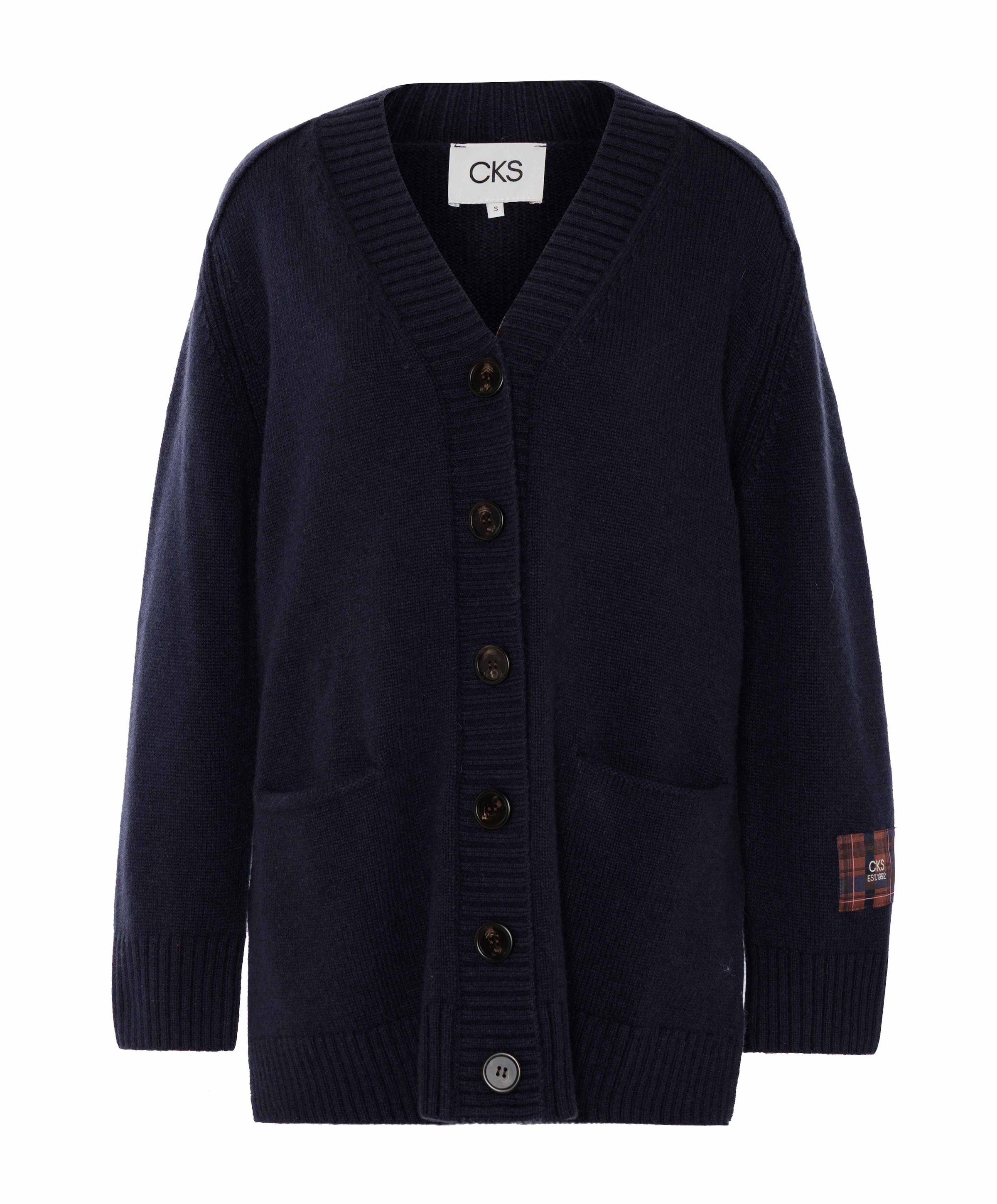Dames vest blauw
