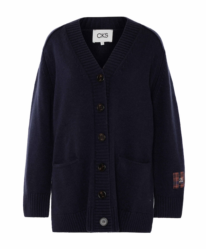 Dames vest blauw