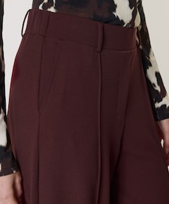 GENIVA dames broek bordeaux
