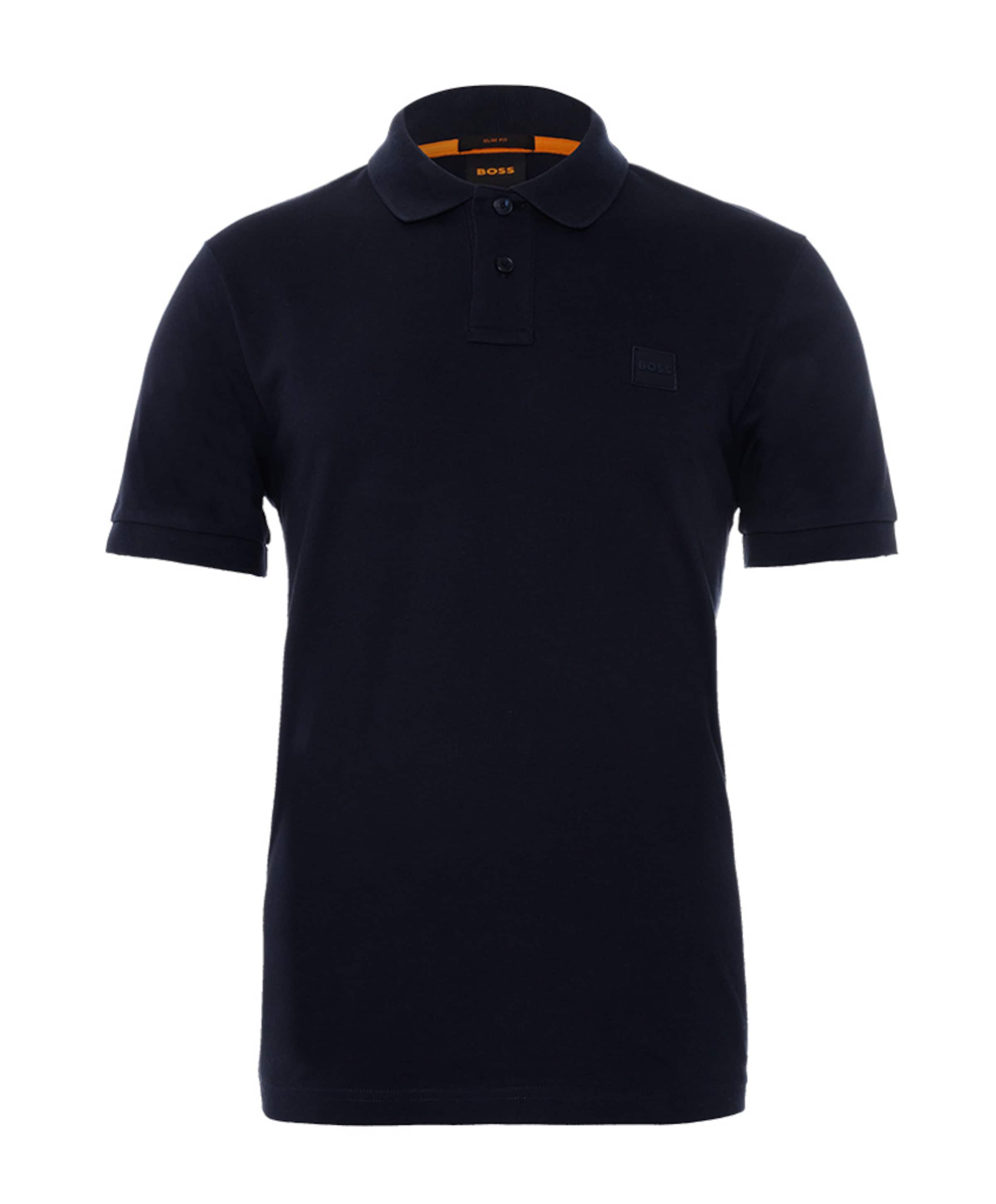 Heren polo blauw