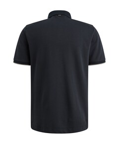 Heren polo blauw