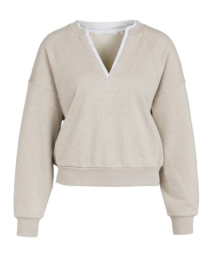 Dames sweater beige