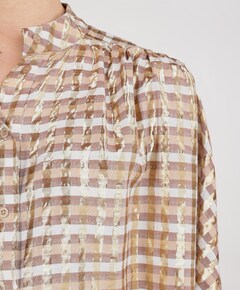 Dames blouse beige