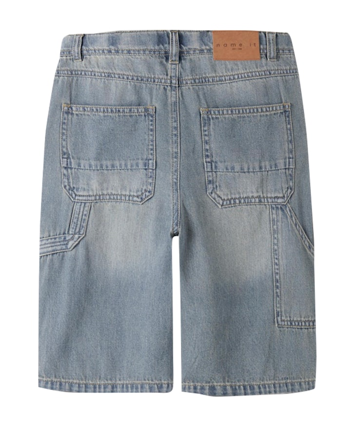 NKMRYAN REG DNM BERMUDA 3550-OZ H jongens korte broek blauw