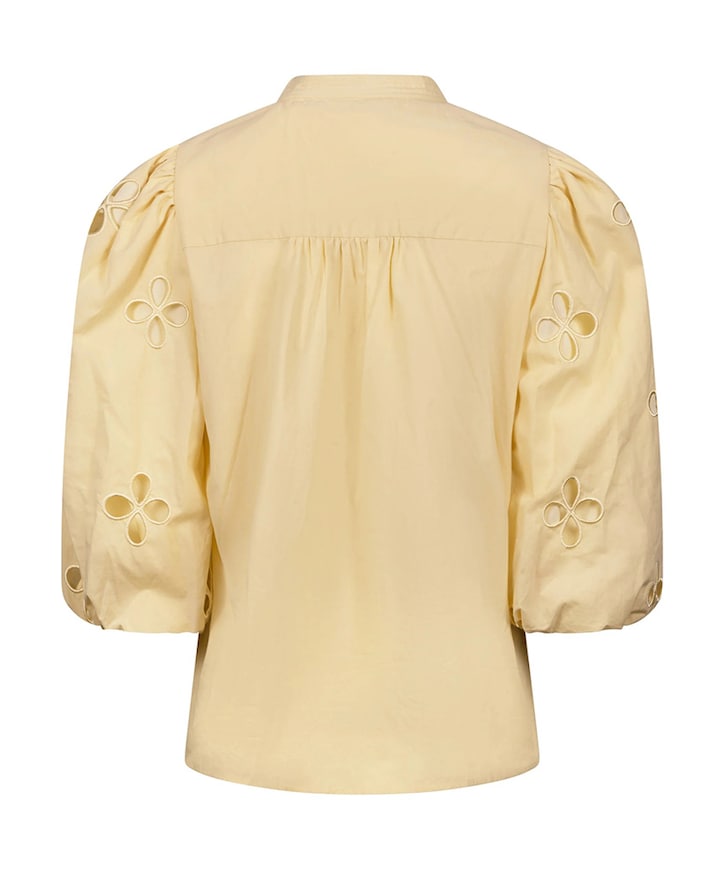 Dames blouse geel