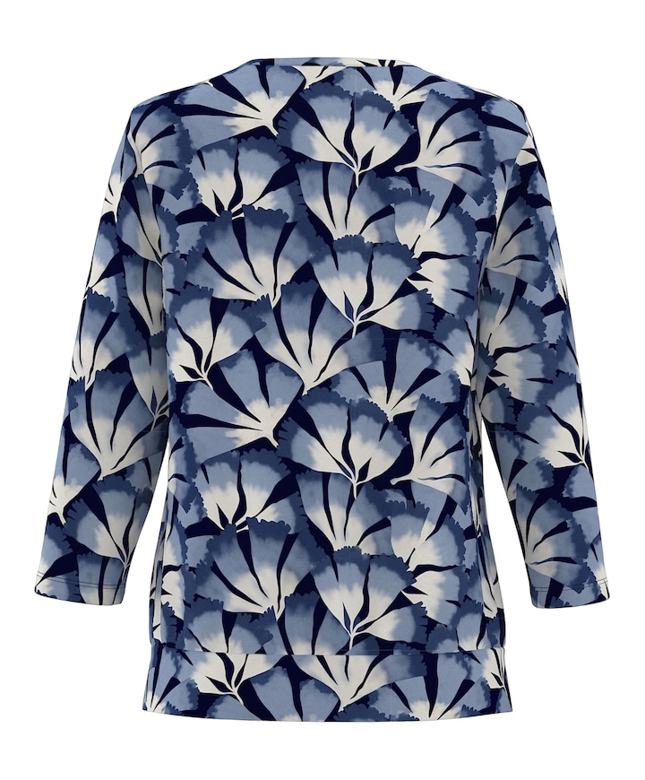 Dames blouse blauw