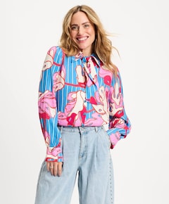 Dames blouse multicolor