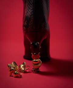 Bibiana enkellaarzen bordeaux