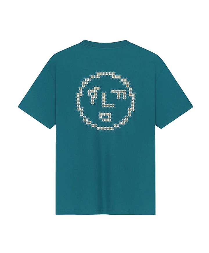 Heren T-shirt blauw