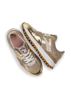 dames sneakers goud