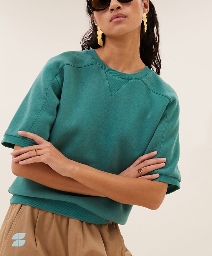 Dames sweater groen