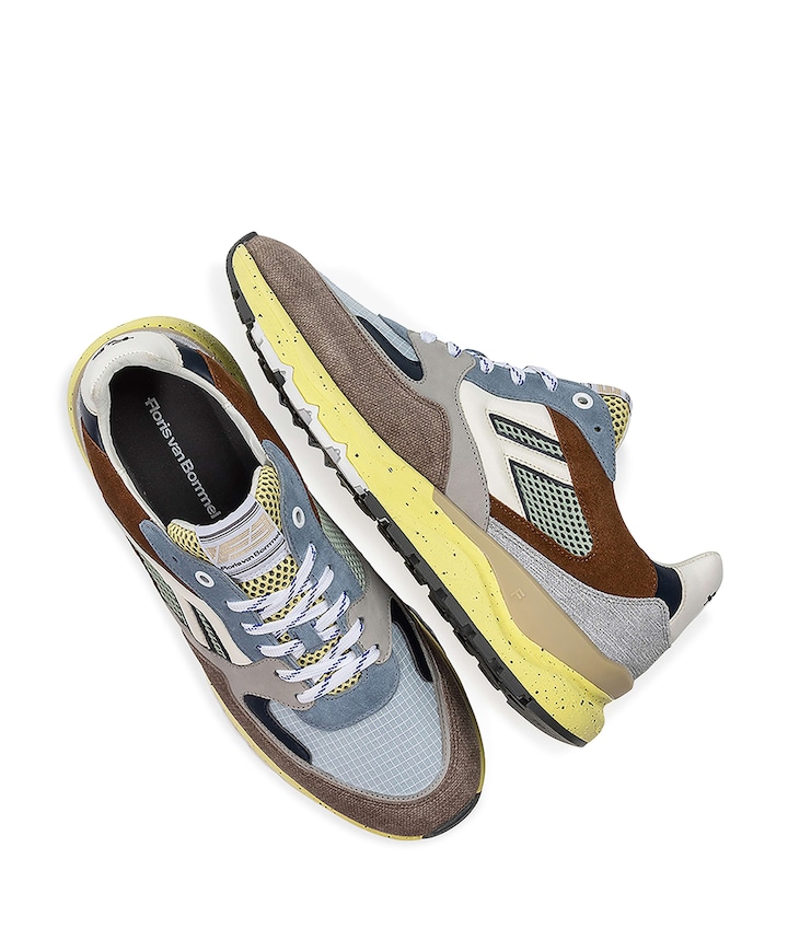 heren sneakers beige