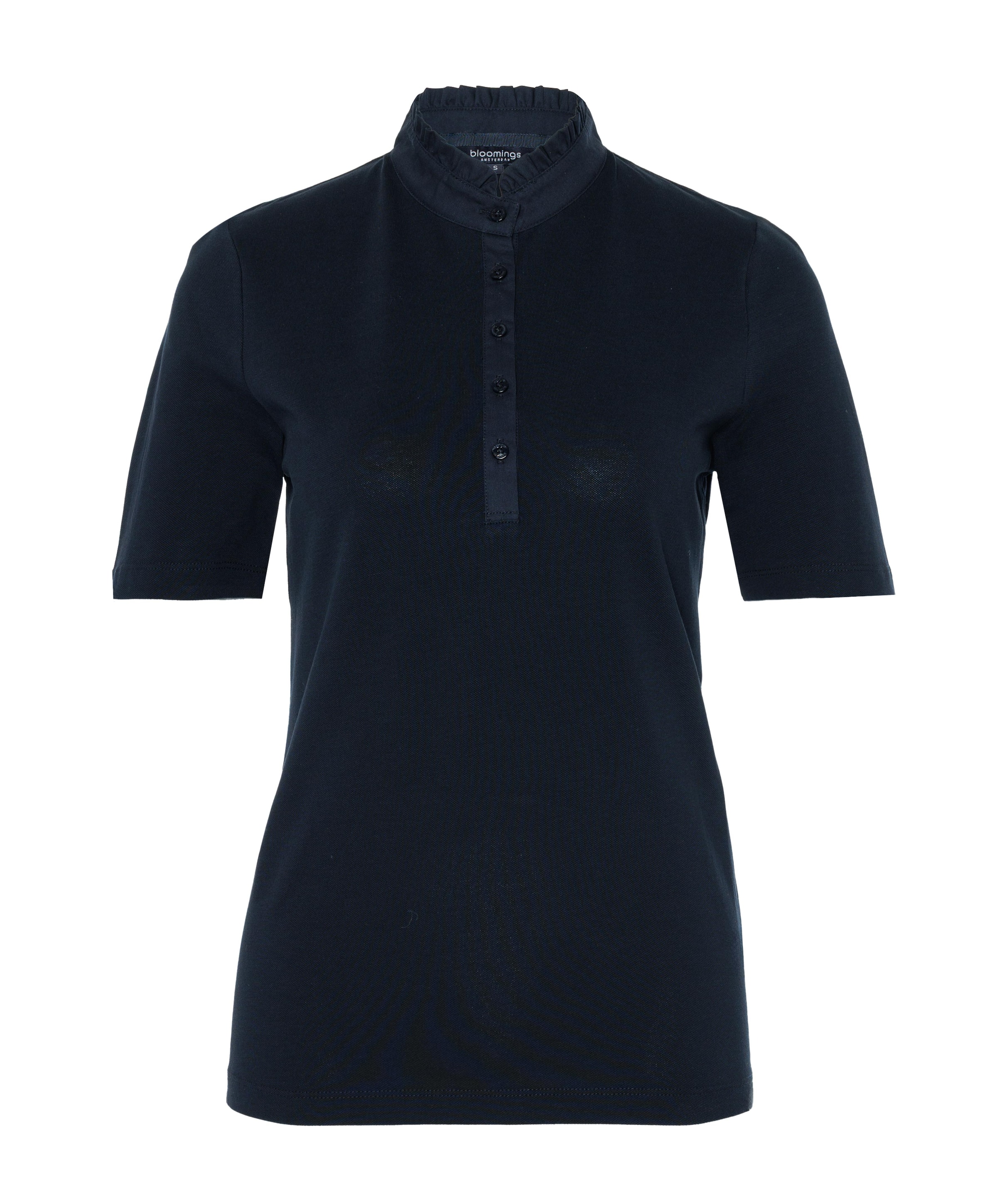 Dames polo blauw