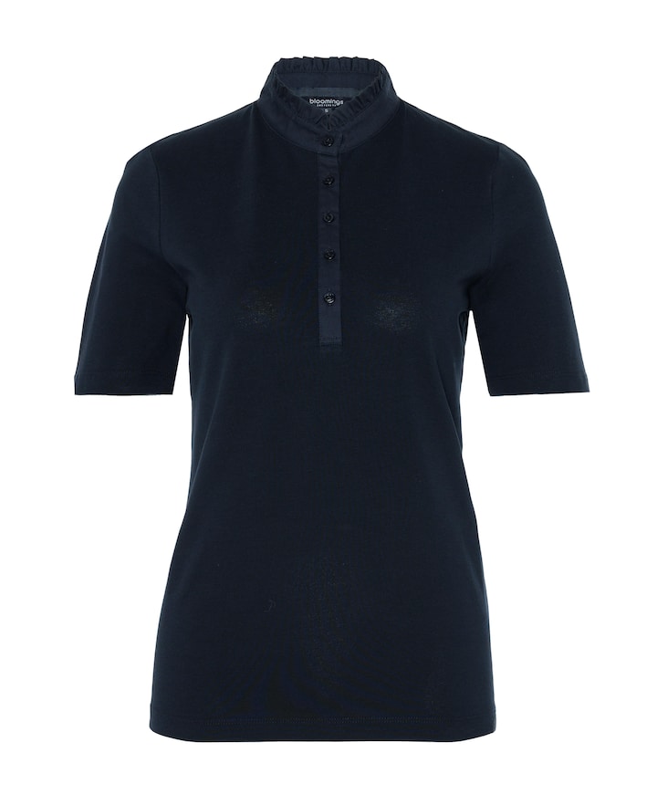 Dames polo blauw