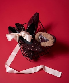 dames instappers bordeaux