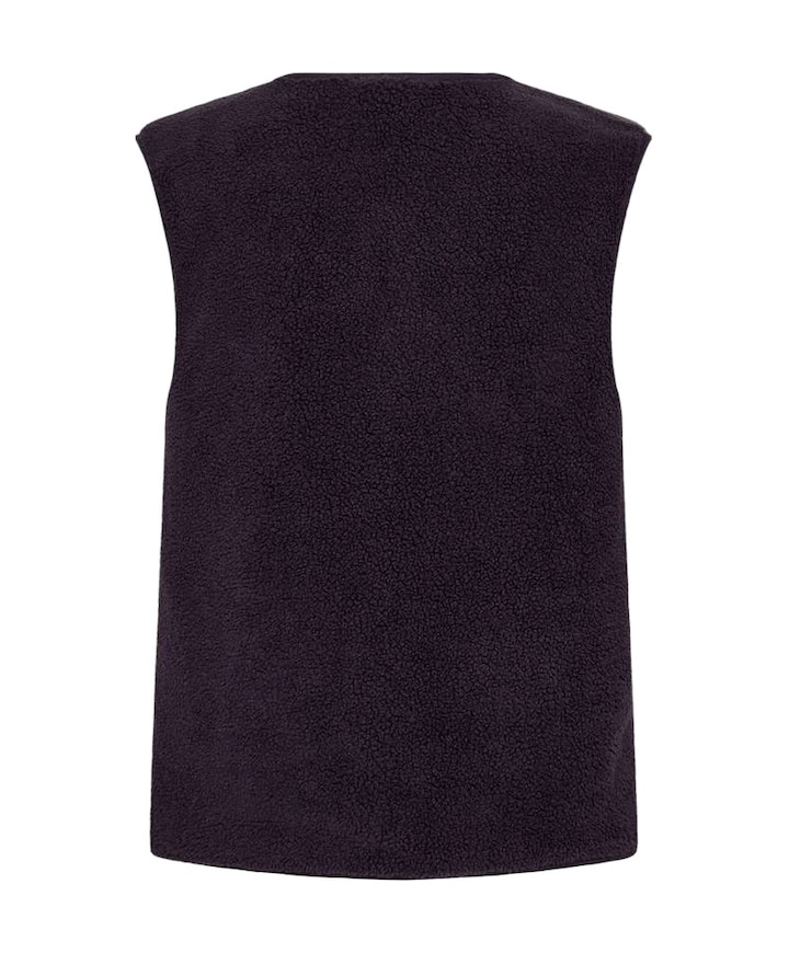 Dames gilet paars
