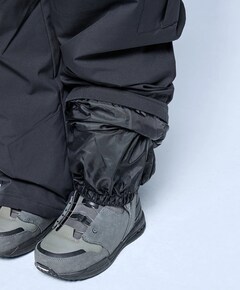 Park Pant uniseks skibroek zwart