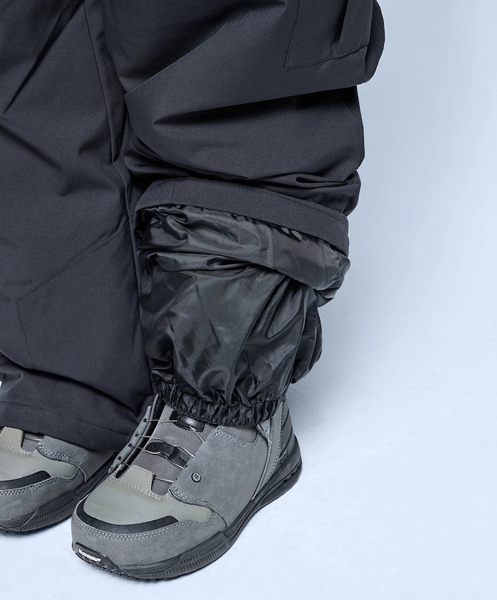 Park Pant uniseks skibroek zwart