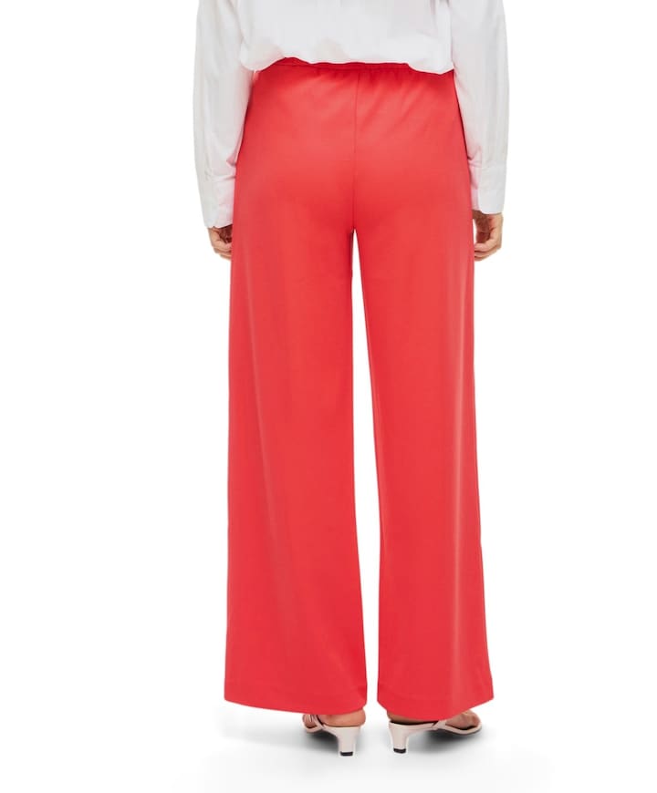 VICLUA HW WIDE PANTS-NOOS dames broek rood