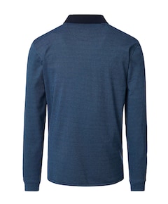 Heren polo blauw