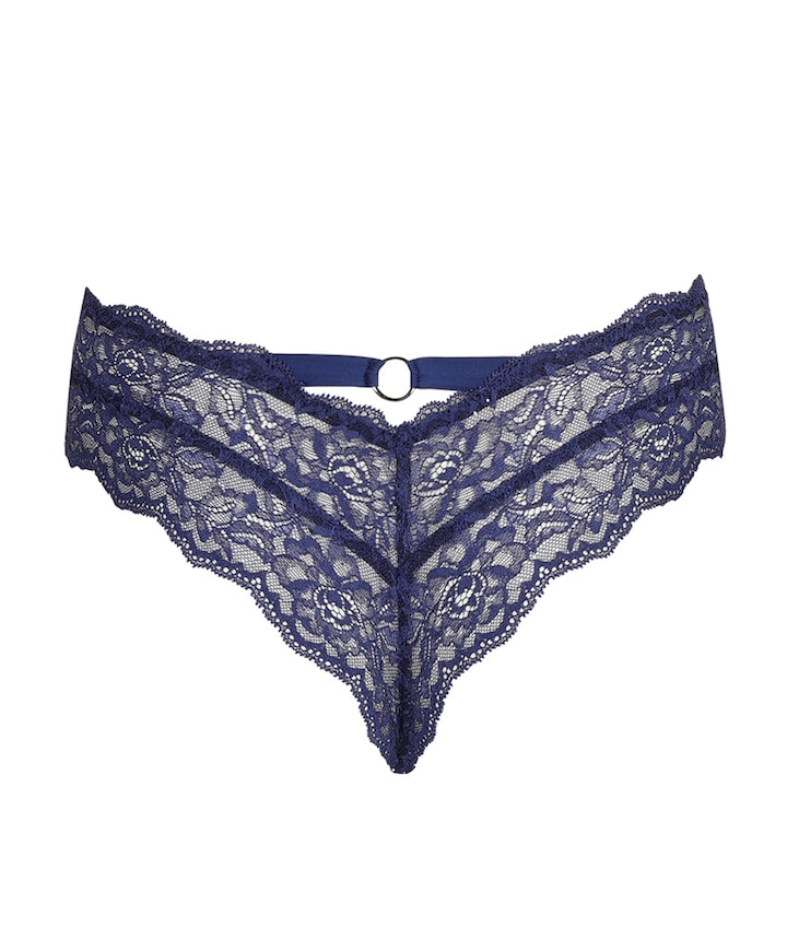 Dames string blauw