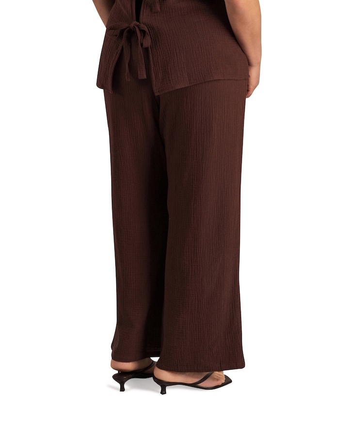 Noeline dames broek bruin