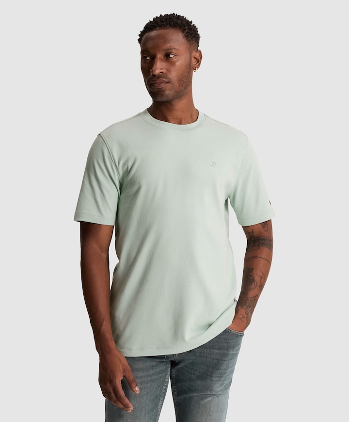 Heren T-shirt blauw