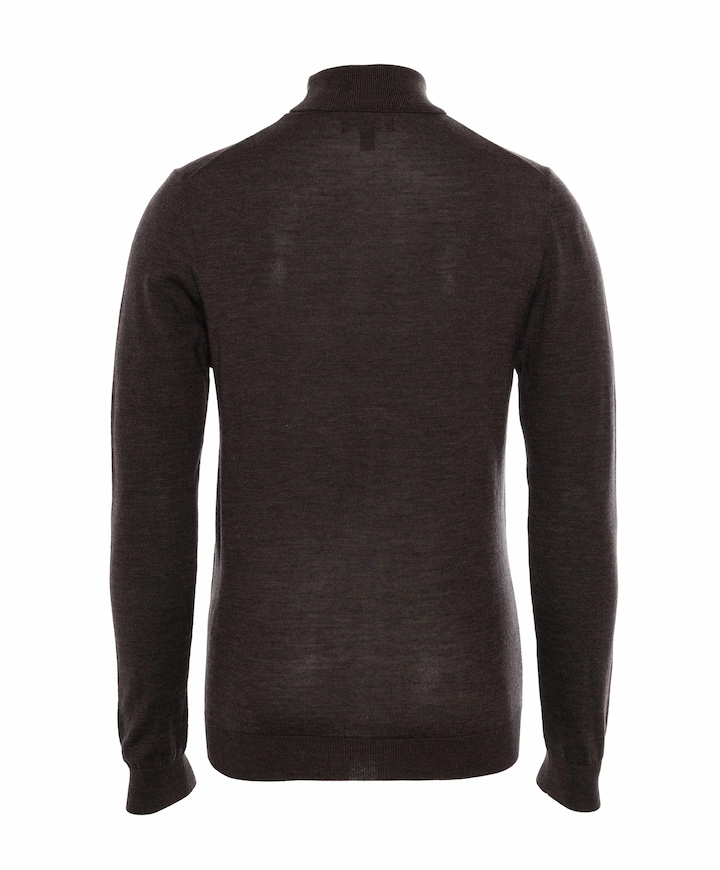 Heren coltrui bruin