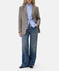 Dames blazer beige