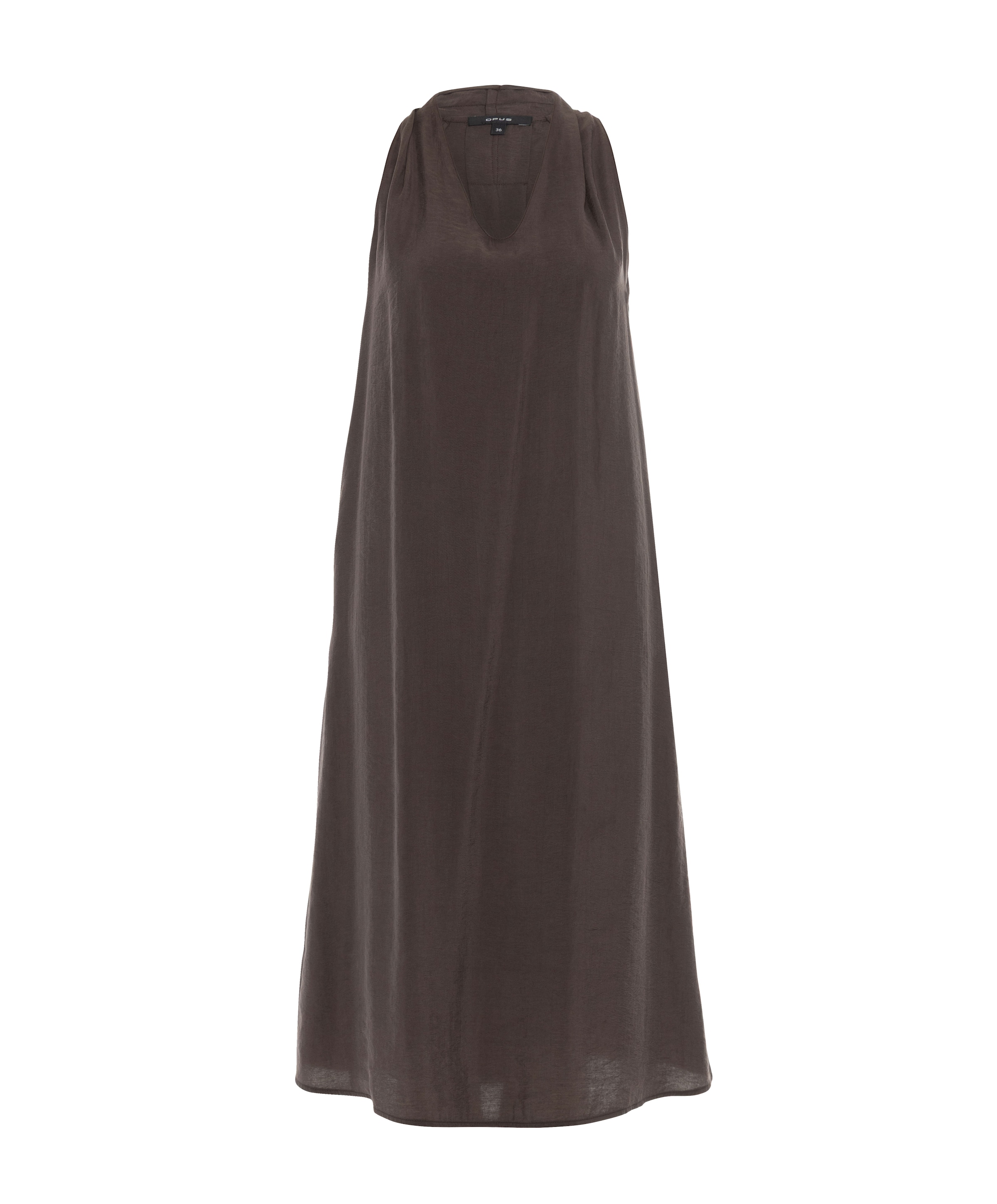 Dames jurk bruin